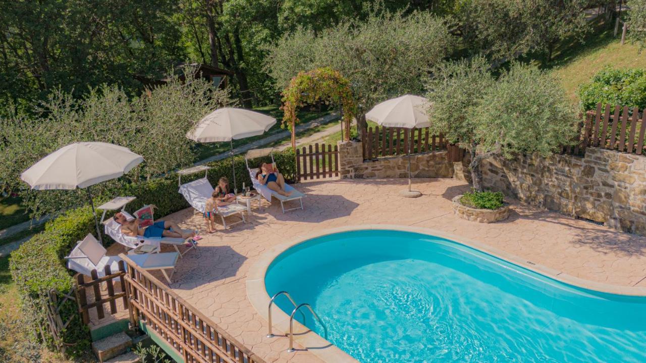 Agriturismo Le Dolci Colline Valfabbrica Kültér fotó